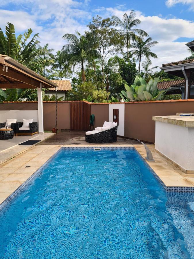 Linda Casa Em Ubatuba Condominio Fechado Екстер'єр фото